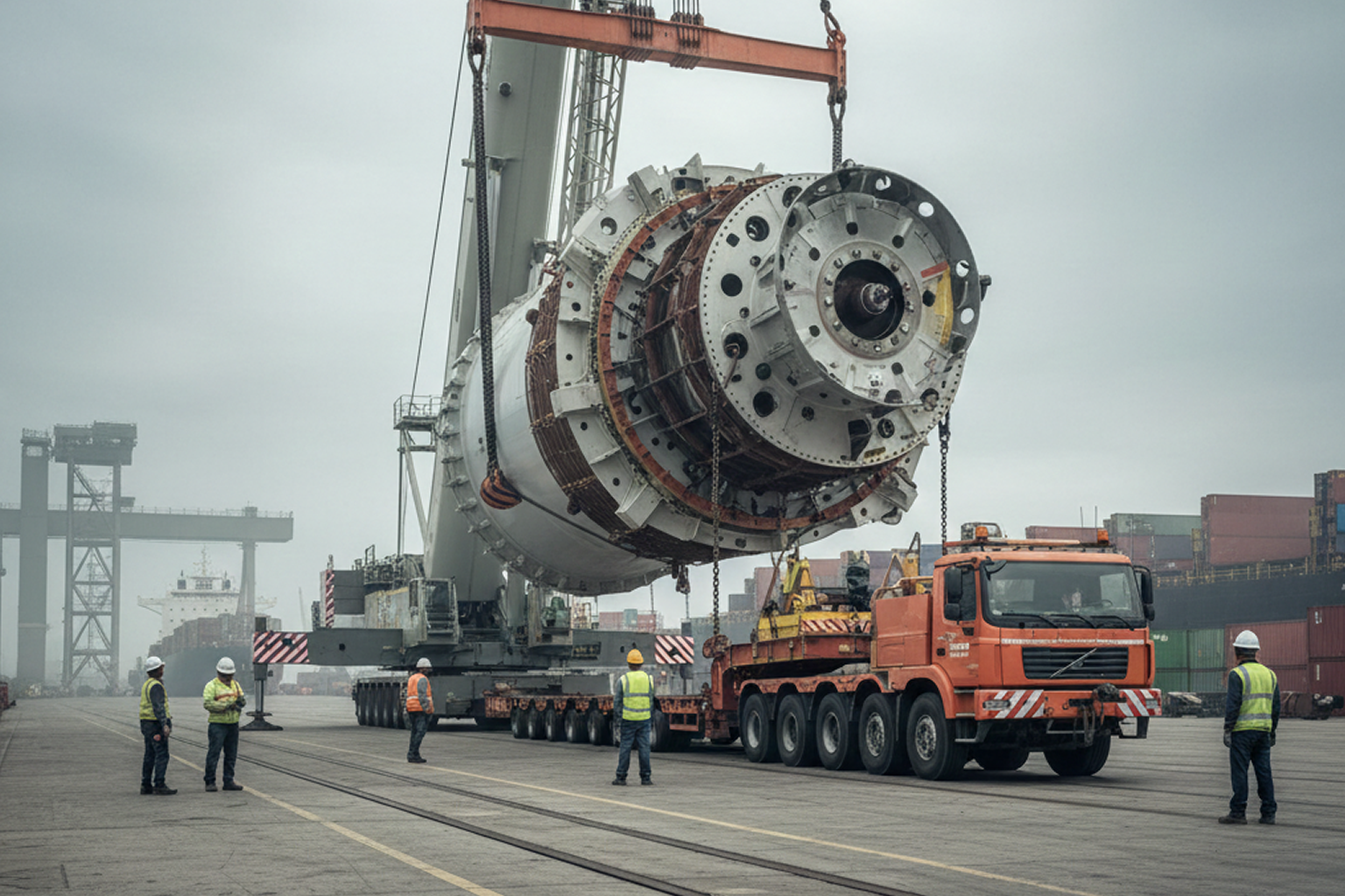 Oversized cargo handling